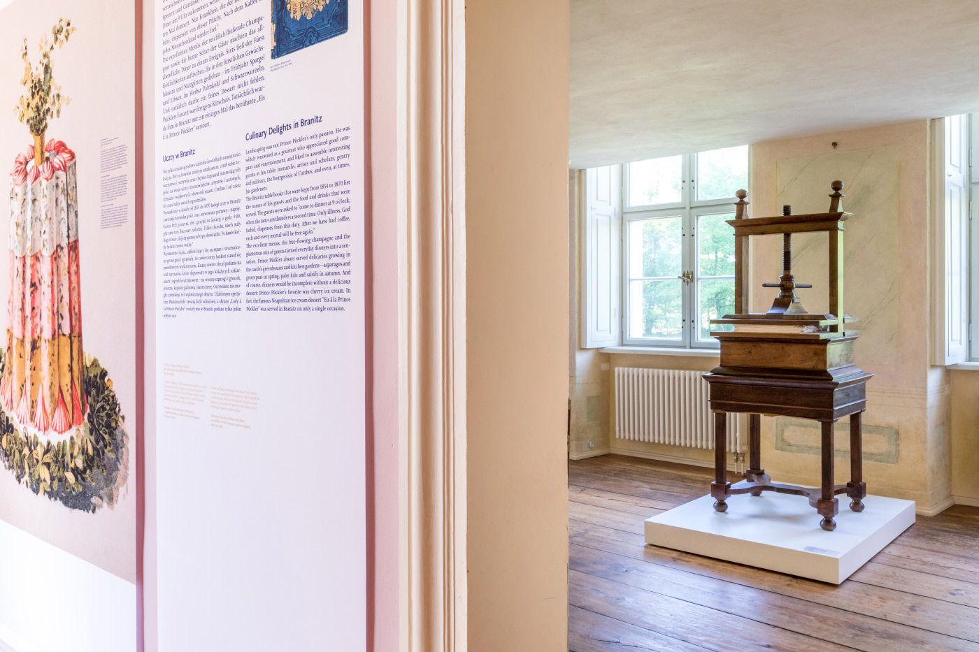 Schloss Fürst Pückler Museum Branitz, Interieur, 2019
